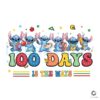 School Stitch 100 Days Fun PNG Design