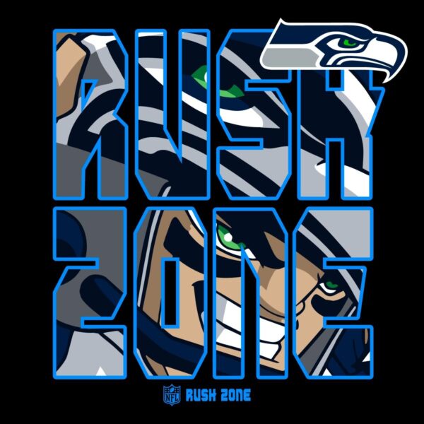 Seattle Seahawks NFL Rush Zone Team PNG Art