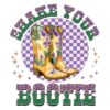 Shake Your Bootie Mardi Gras Boots SVG PNG Design