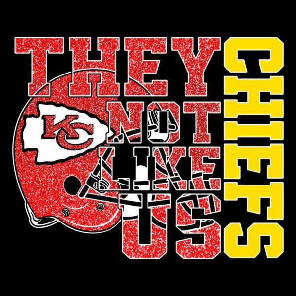 Sparkling Kansas City Chiefs Png They Not Like Us - Creativelify