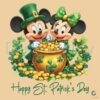 St Patricks Day Magic with Mickey Minnie PNG