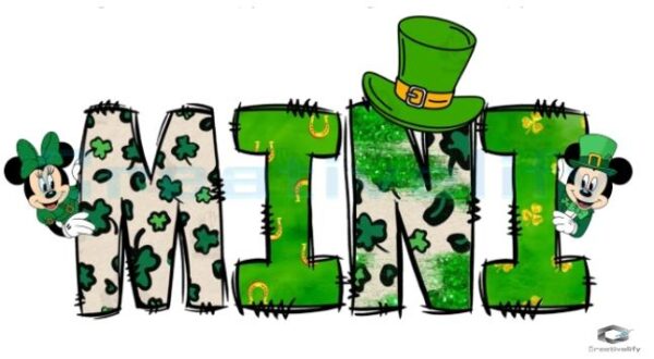 St Patricks Day Mama Mini Mickey Minnie SVGPNG Magic