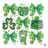 St Patricks Day Shamrock Design for Teachers PNG
