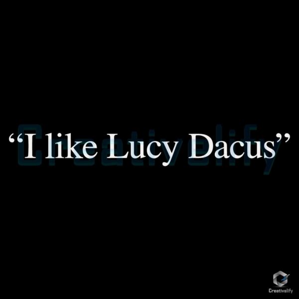 SVG Design Inspired by Lucy Dacus Fans