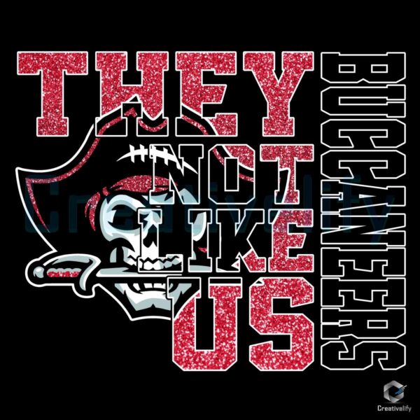 Tampa Bay Buccaneers They Not Like Us PNG