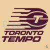 Toronto Tempo WNBA Basketball Logo in SVG Format