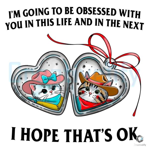 Totally Obsessed with You PNG Design