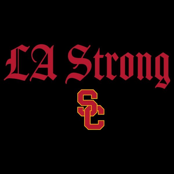 USC Trojans LA Strong SVG Design