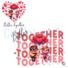 Valentine Up Pixar Couple Better Together PNG