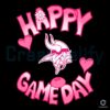 Valentines Day SVG Cheer for the Minnesota Vikings on Gameday