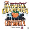 Vintage 2024 Ohio State Football Champs SVG PNG Design