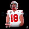 Vintage Rose Bowl Ohio State Buckeyes Football PNG with Will Howard