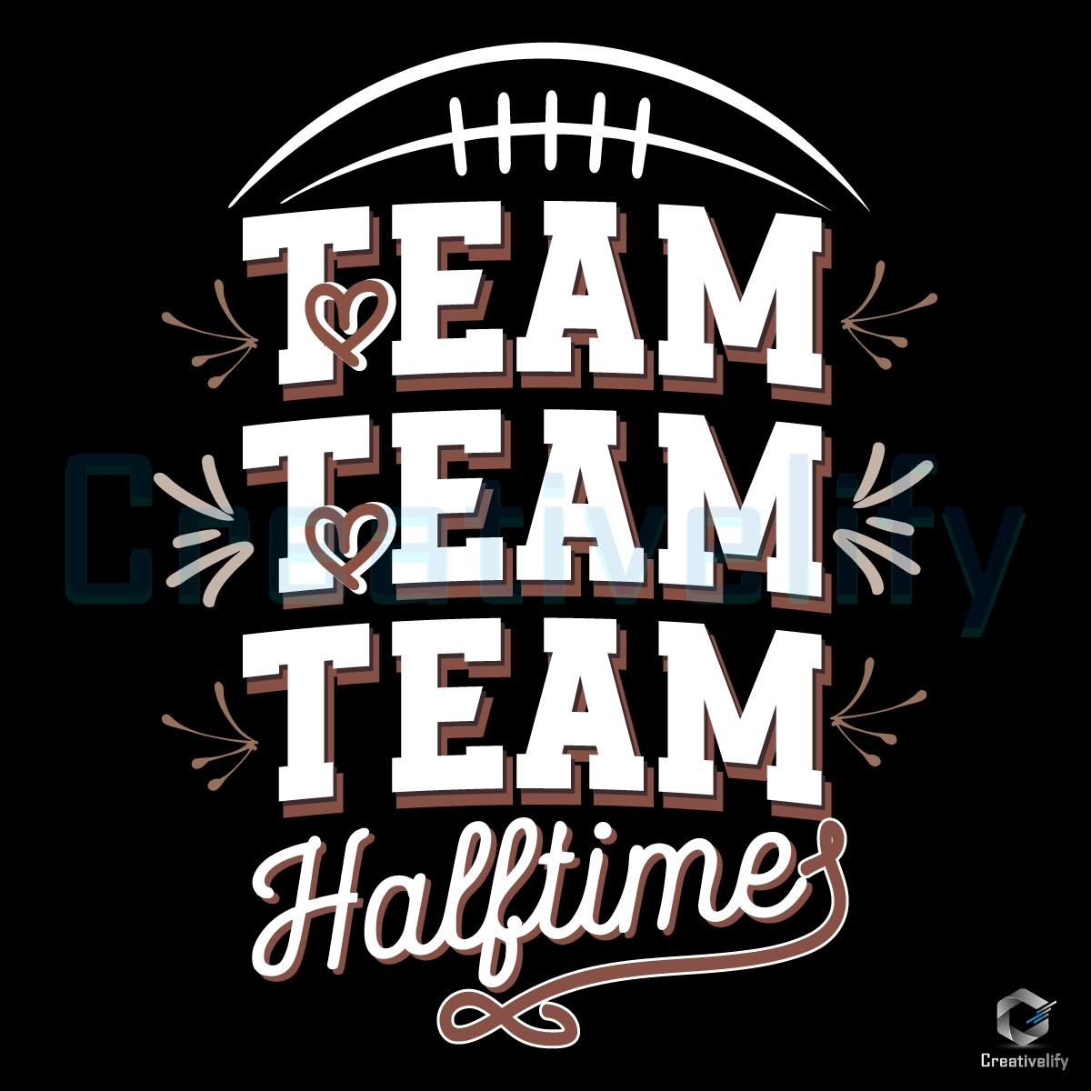 Vintage Super Bowl LIX 2025 Team Halftime SVG Design