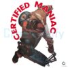 2000 AD Mean Machine Certified Maniac PNG Image