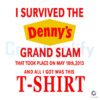 Barely Legal I Survived The Dennys Grand Slam SVG