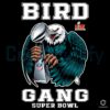 Bird Gang Super Bowl LIX Cup NFL Football PNG Design