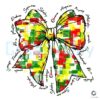 Black History Aesthetic Coquette Bow PNG