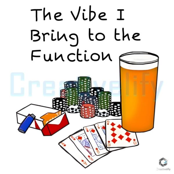 Bv The Vibe I Bring To The Function PNG