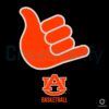 Call God Hand Sign Auburn Tigers Basketball SVG Design