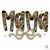 Camo Mama Bow SVG Stylish Coquette Design