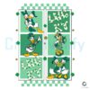 Checkered Donald Daisy Duck Lucky PNG Photos
