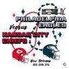 Chiefs vs Eagles Super Bowl LIX Showdown SVG Design