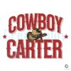 Comfort Colors Cowboy Carter Western Hat PNG Design