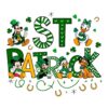 Disney Mickey Friends St Patricks Day PNG Design