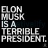 Elon Musk Is a Terrible President SVG File