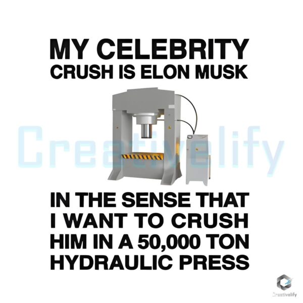 Funny Elon Musk Meme PNG My Celebrity Crush