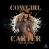 Glitter Cowgirl Cowboy Carter Tour 2025 Beyoncé PNG Image