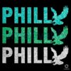 Glitter Philly Eagles Super Bowl LIX PNG for True Eagles Fans