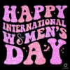 Glitter Retro Groovy PNG for International Womens Day March 8