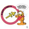 Halsey Sagittarius Garfield Funny Quote SVG Design
