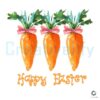 Happy Easter carrot Coquette Bow PNG