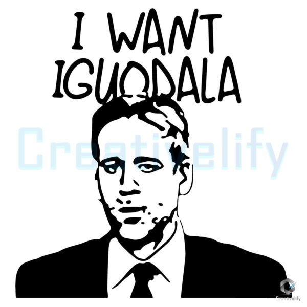 I Want Iguodala Meme SVG File