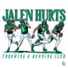 Jalen Hurts Running Throwing Club PNG