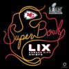 Kansas City Chiefs Super Bowl LIX Logo Necklace PNG