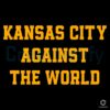 Kansas City vs The World Super Bowl LIX SVG Design