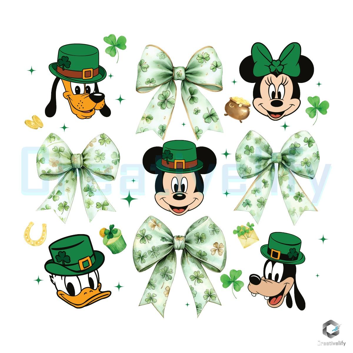 Lucky Coquette Bow Leprechaun Disney Friends PNG Lucky Coquette Bow Leprechaun Disney Friends PNG