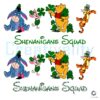 Lucky Winnie the Pooh Friends Shenanigans Squad PNG