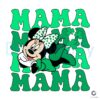 Mama Green Minnie Shamrock St patricks Day PNG