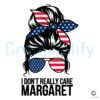 Messy Bun I Don't Really Care margaret PNG