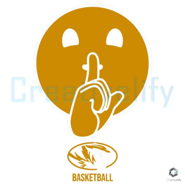 Missouri Tigers Basketball Silence SVG