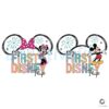 My First Disney Trip SVG PNG with Mickey and Minnie Magic