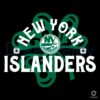 New York Islanders St Patricks Day Shamrock SVG Richmond Style