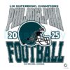 Philadelphia Eagles Super Bowl LIX Champions 2025 PNG