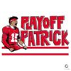 Playoff Patrick Mahomes SVG Design