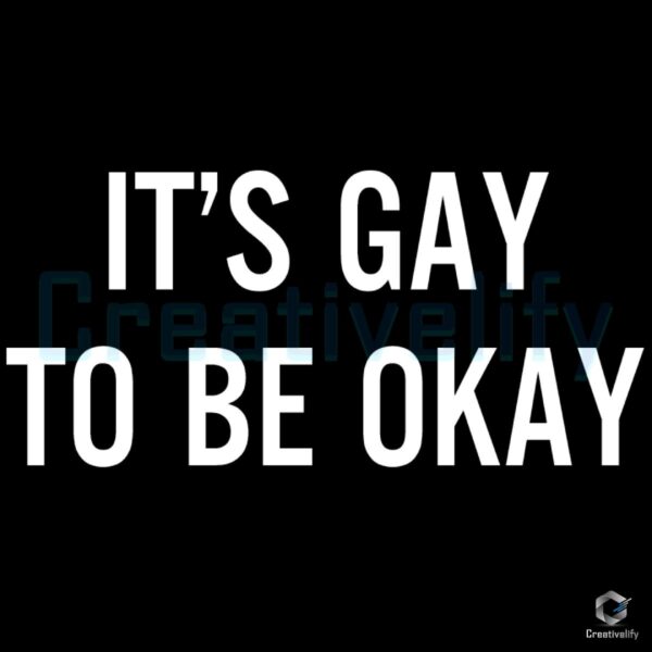 Proudly Okay Celebrate with Our Gay SVG