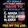 Rename America to The Republic of C U M SVG Design